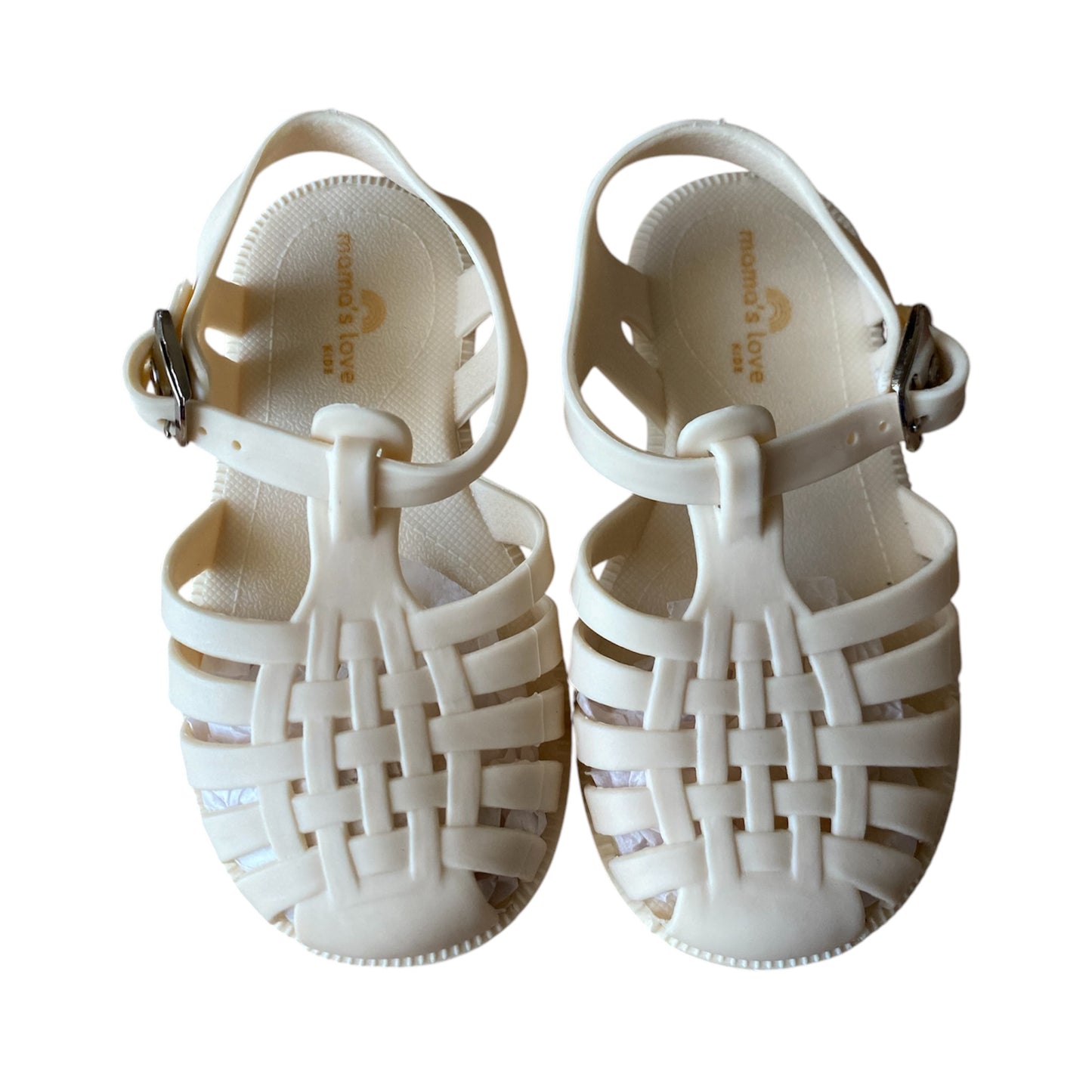 Jelly Sandal Kids - Beige White