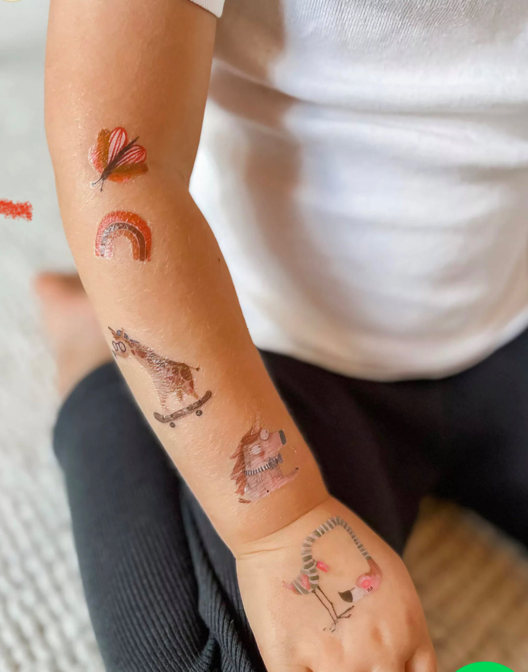 Wonderland - Kids organic vegan tattoos