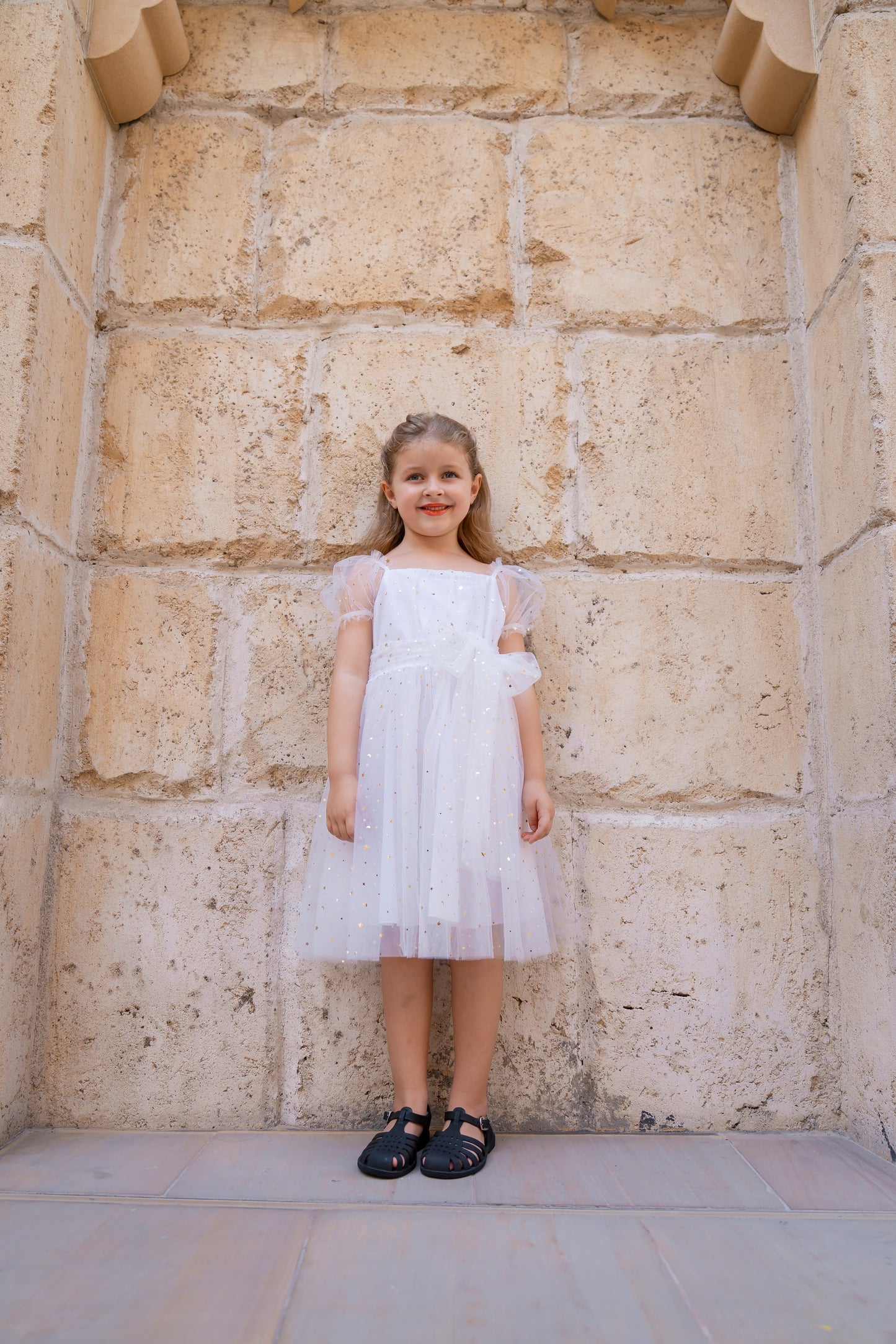 Feliz Dress - White