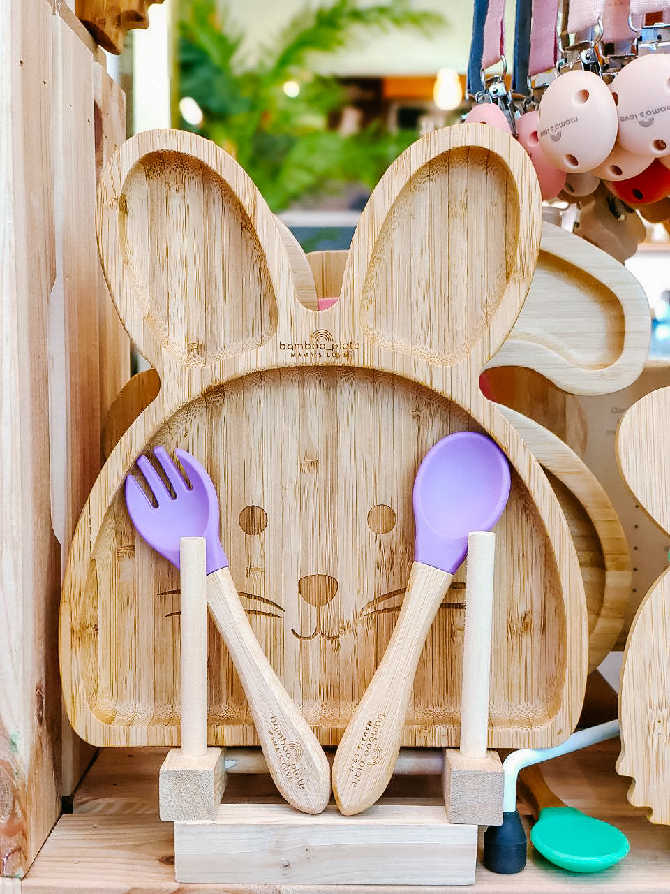 Bamboo New Bunny Suction Plate
