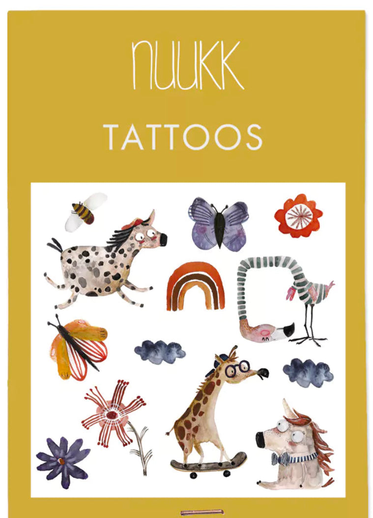 Wonderland - Kids organic vegan tattoos