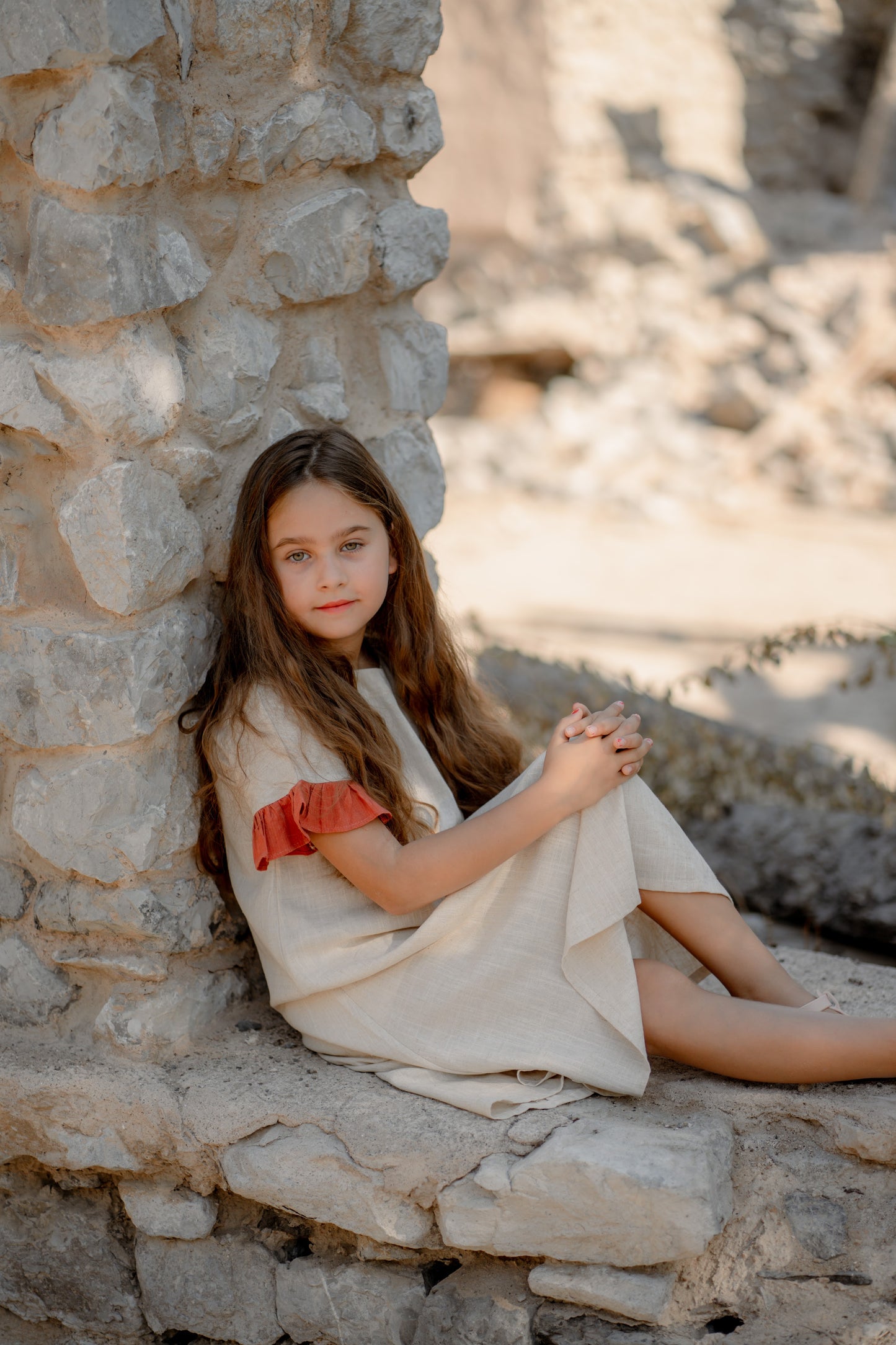 Smuck Linen Dress