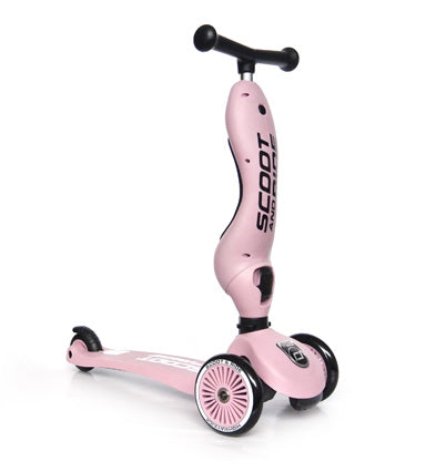 Scoot & Ride - 2-in-1 Scooter Highwaykick 1 - Rose