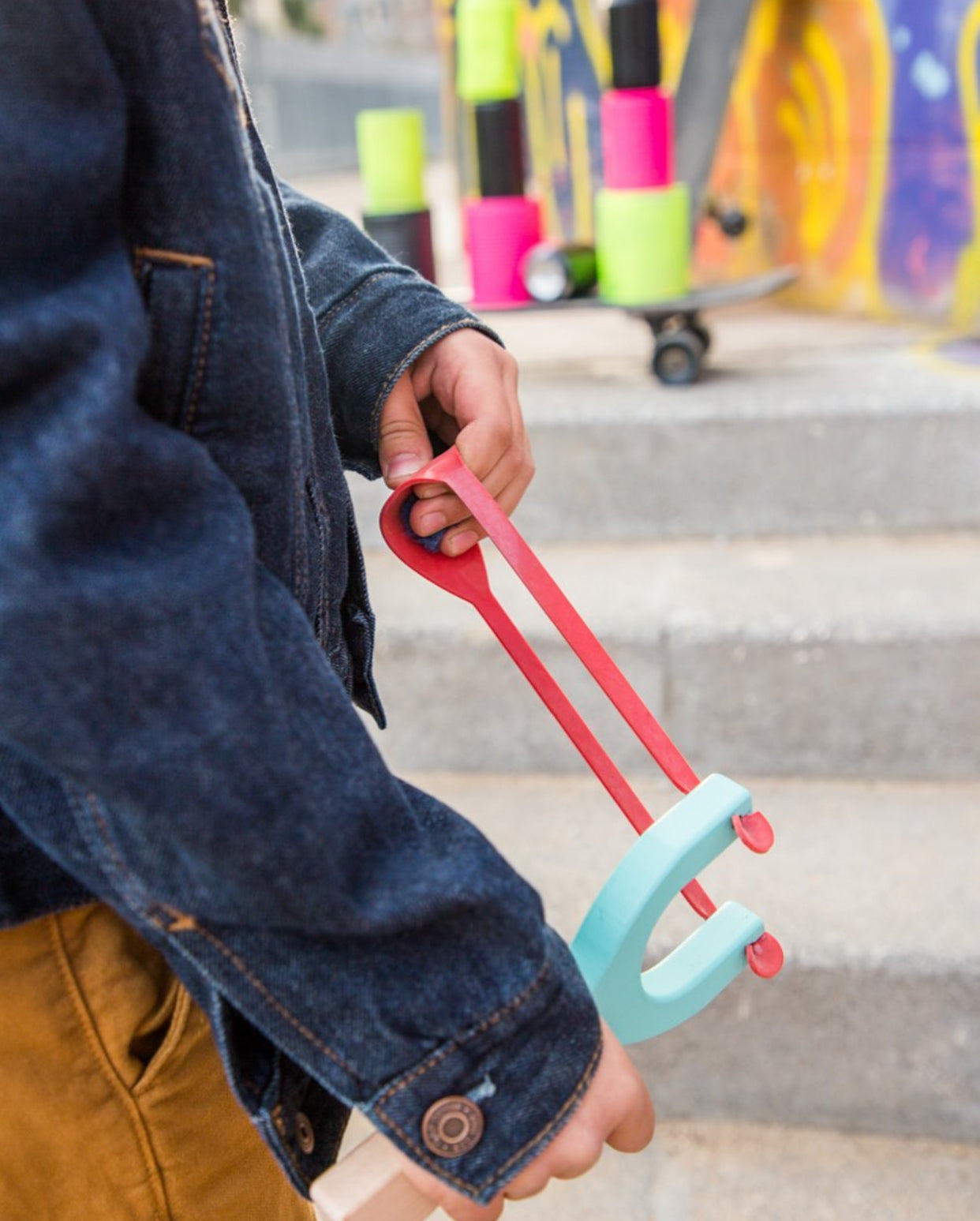 Beech wood slingshot -Mint