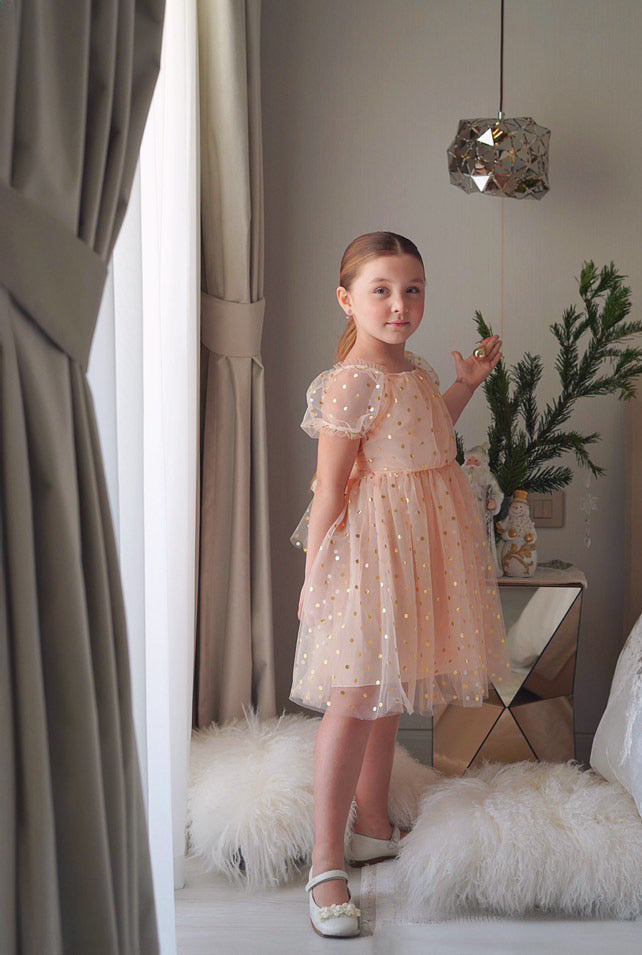Feliz Dress Gold