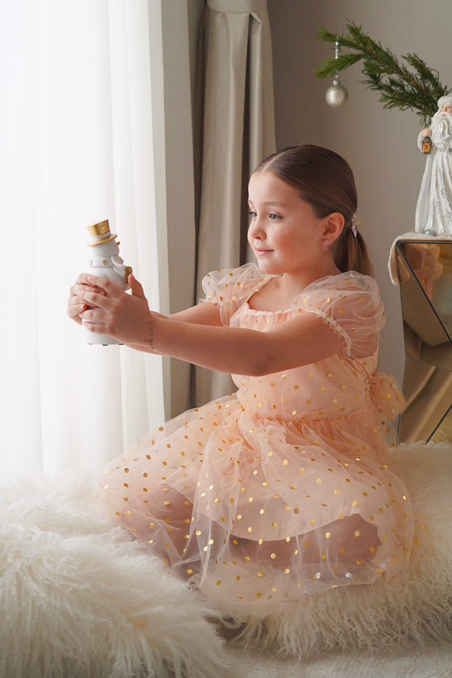 Feliz Dress Gold