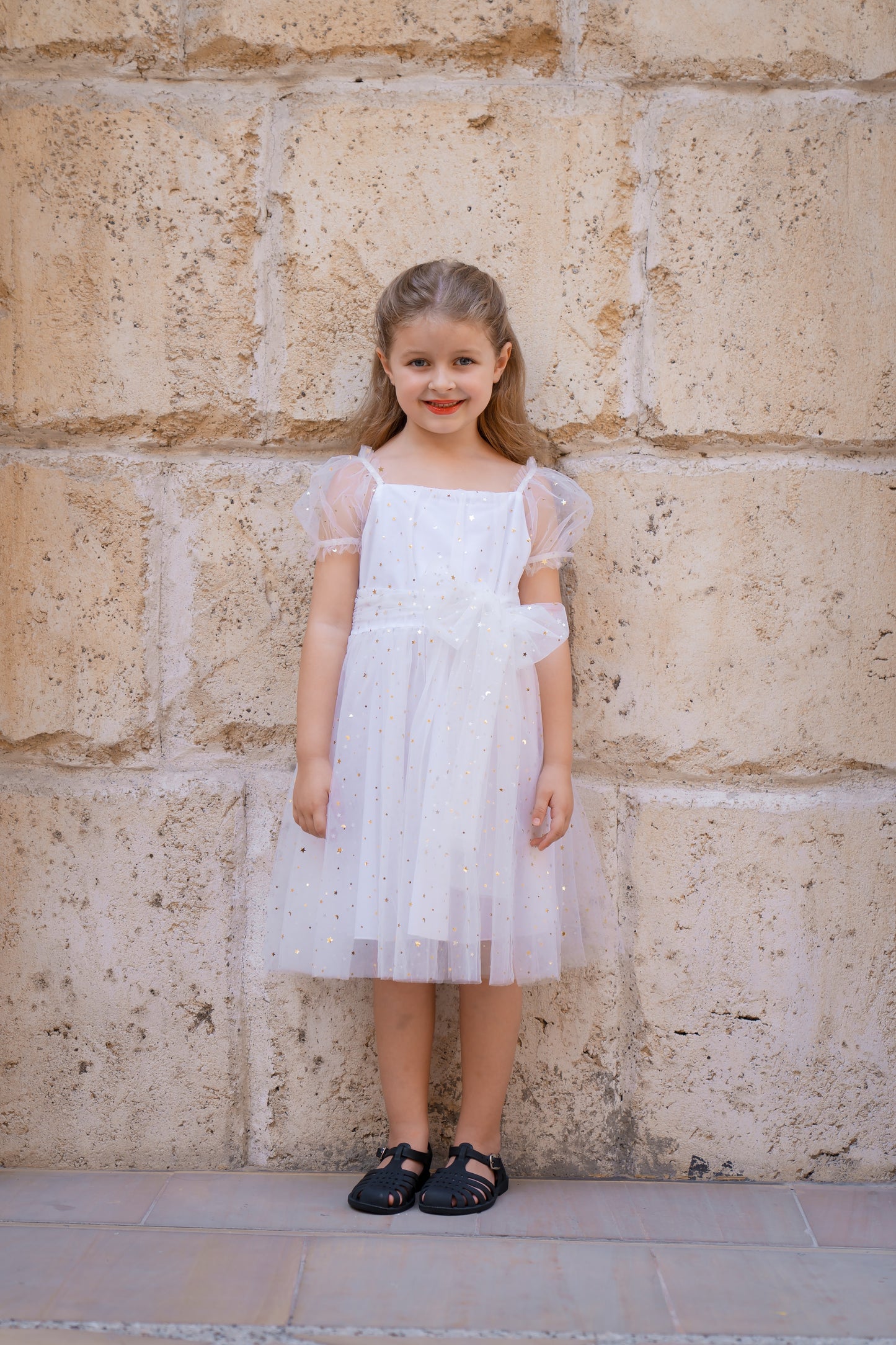 Feliz Dress - White