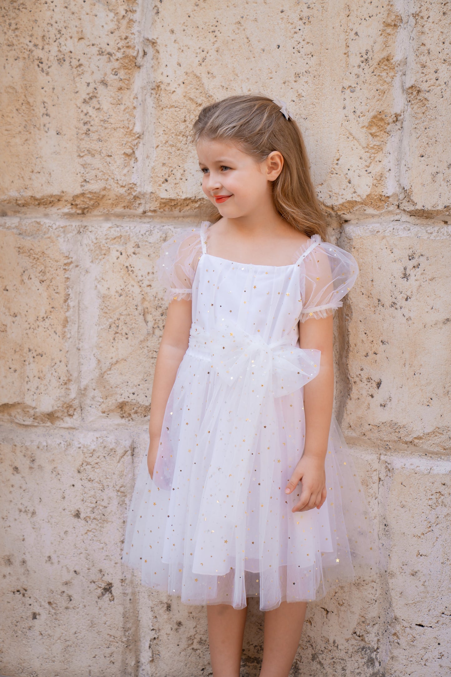 Feliz Dress - White