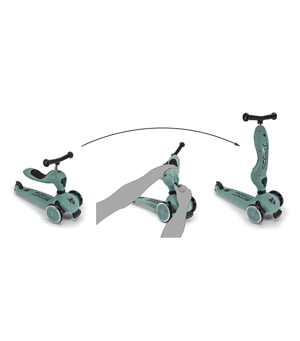 SCOOT & RIDE HighwayKick Scooter - Forest Toy