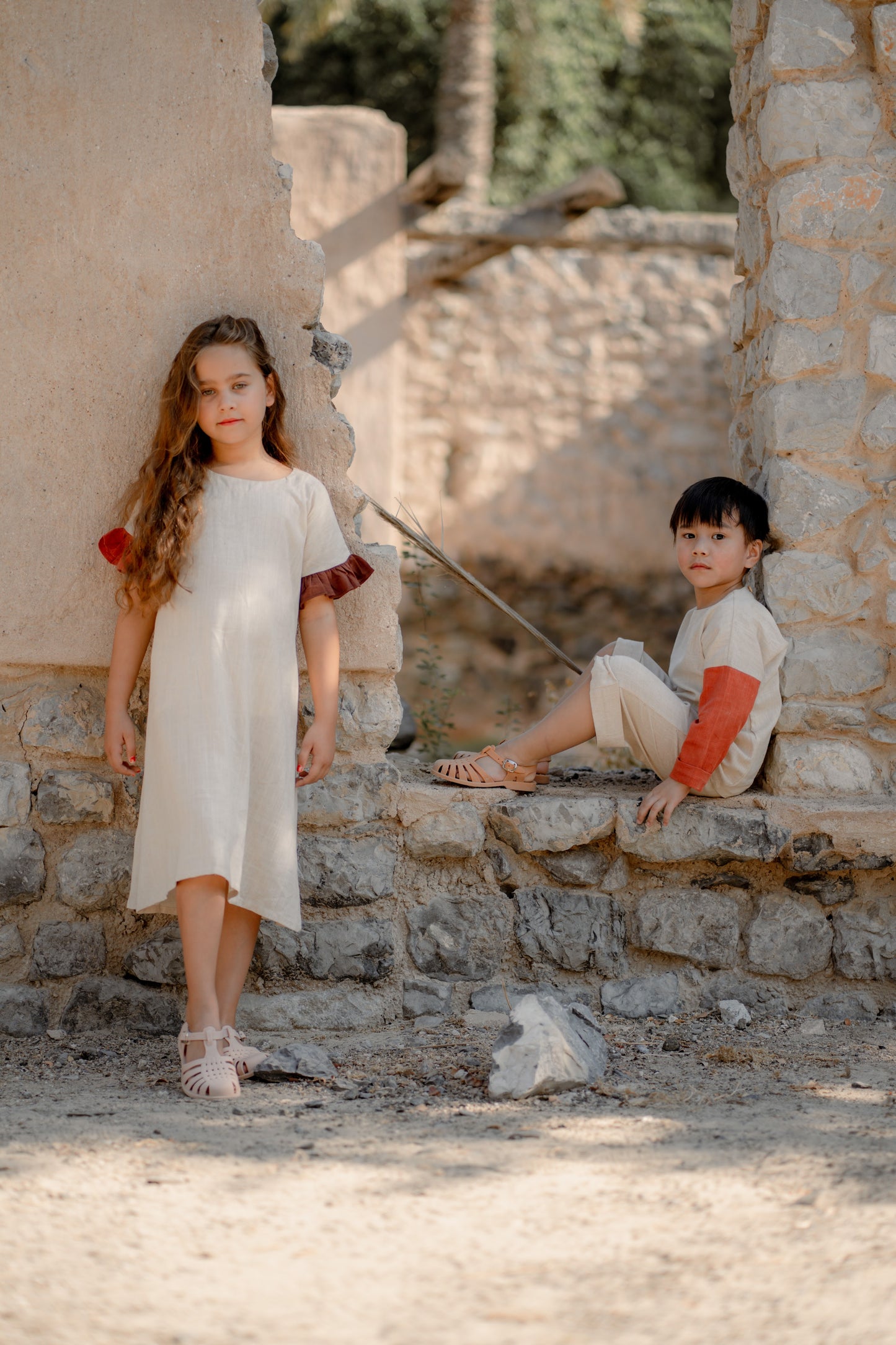 Smuck Linen Dress