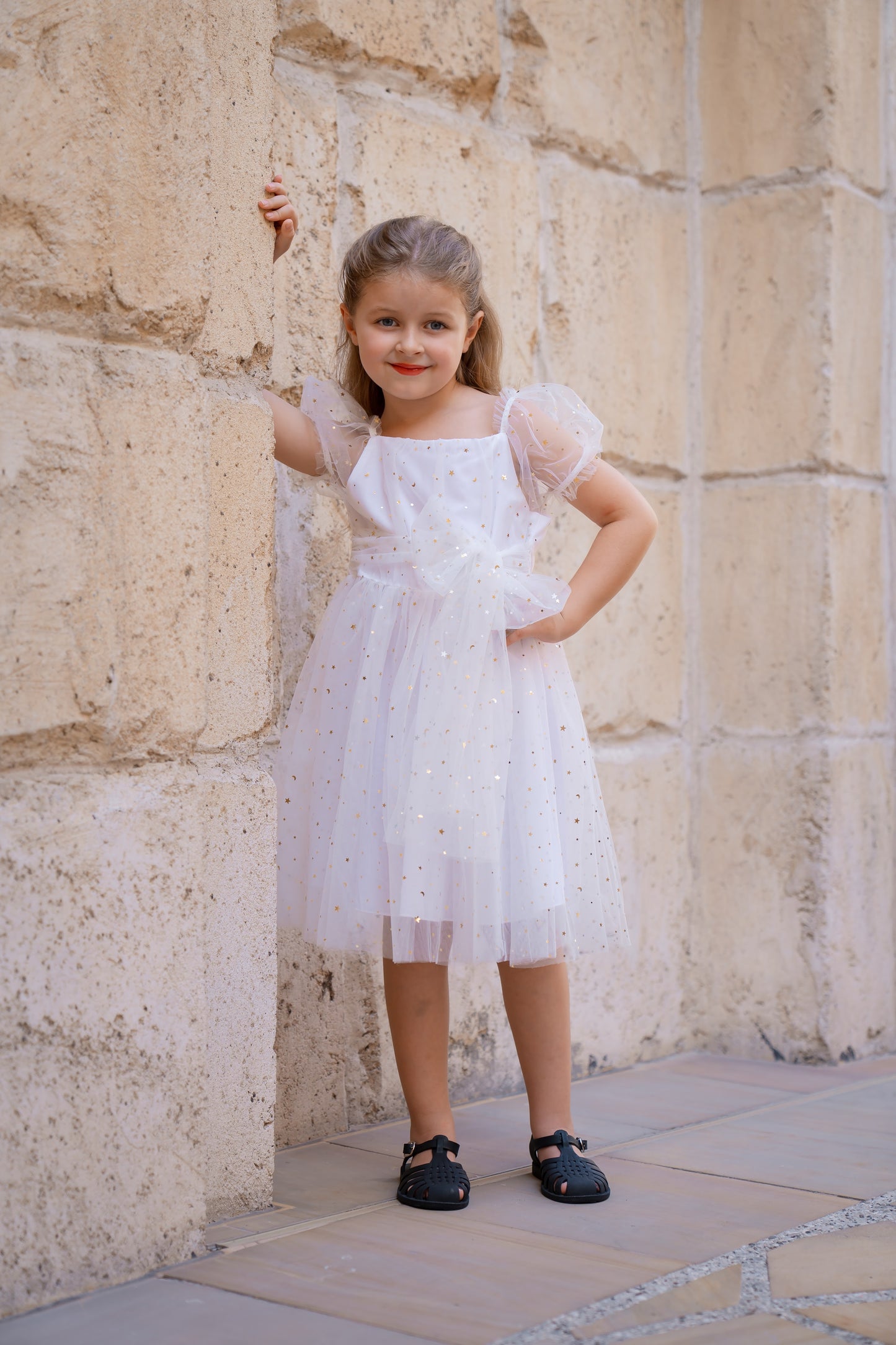 Feliz Dress - White