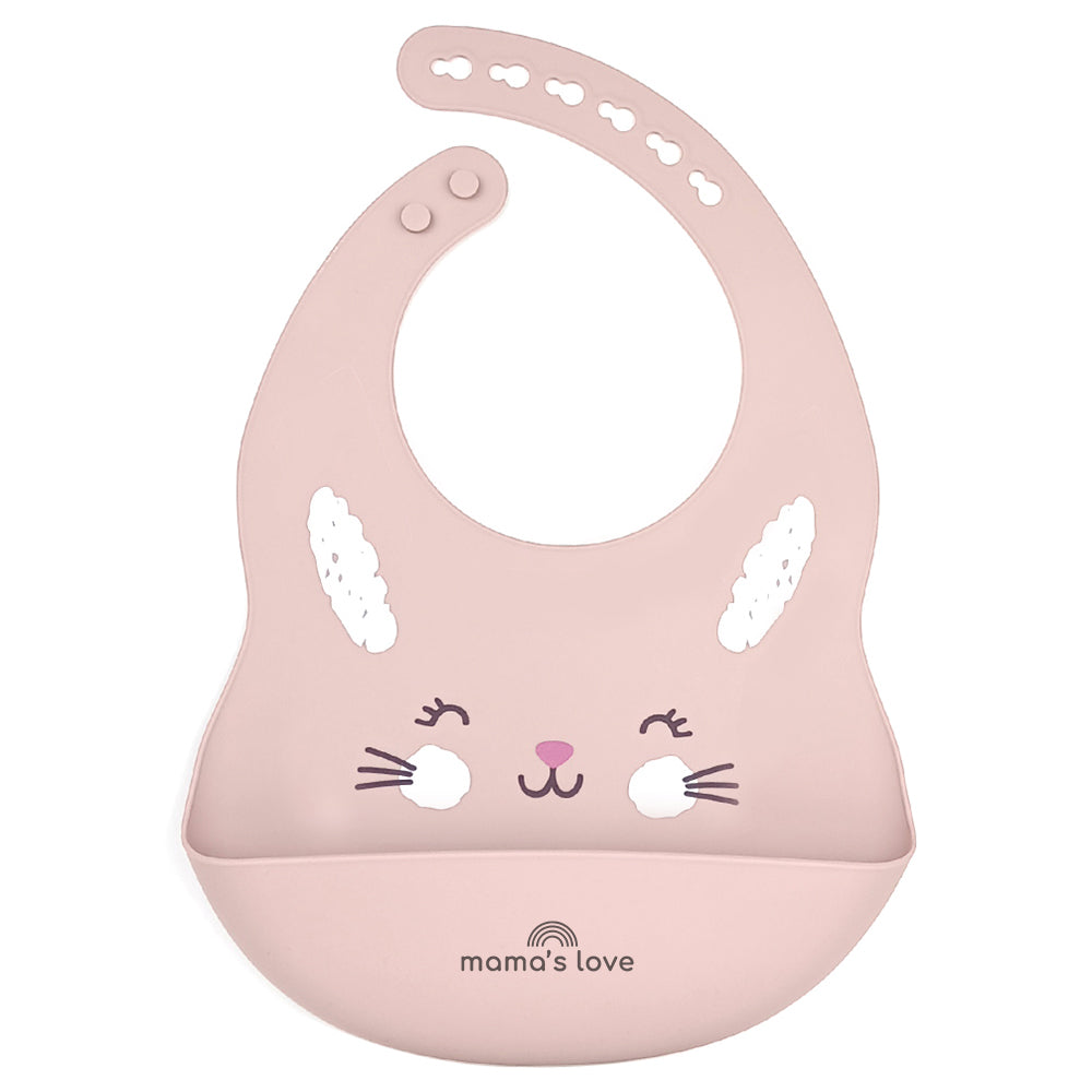 Sweet Bunny Silicone Bib