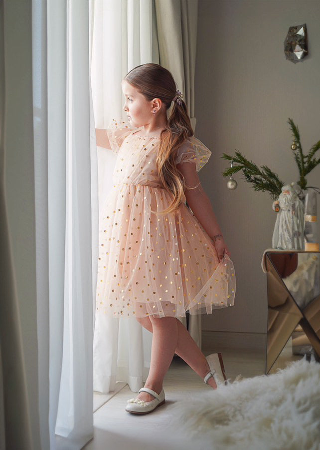 Feliz Dress Gold