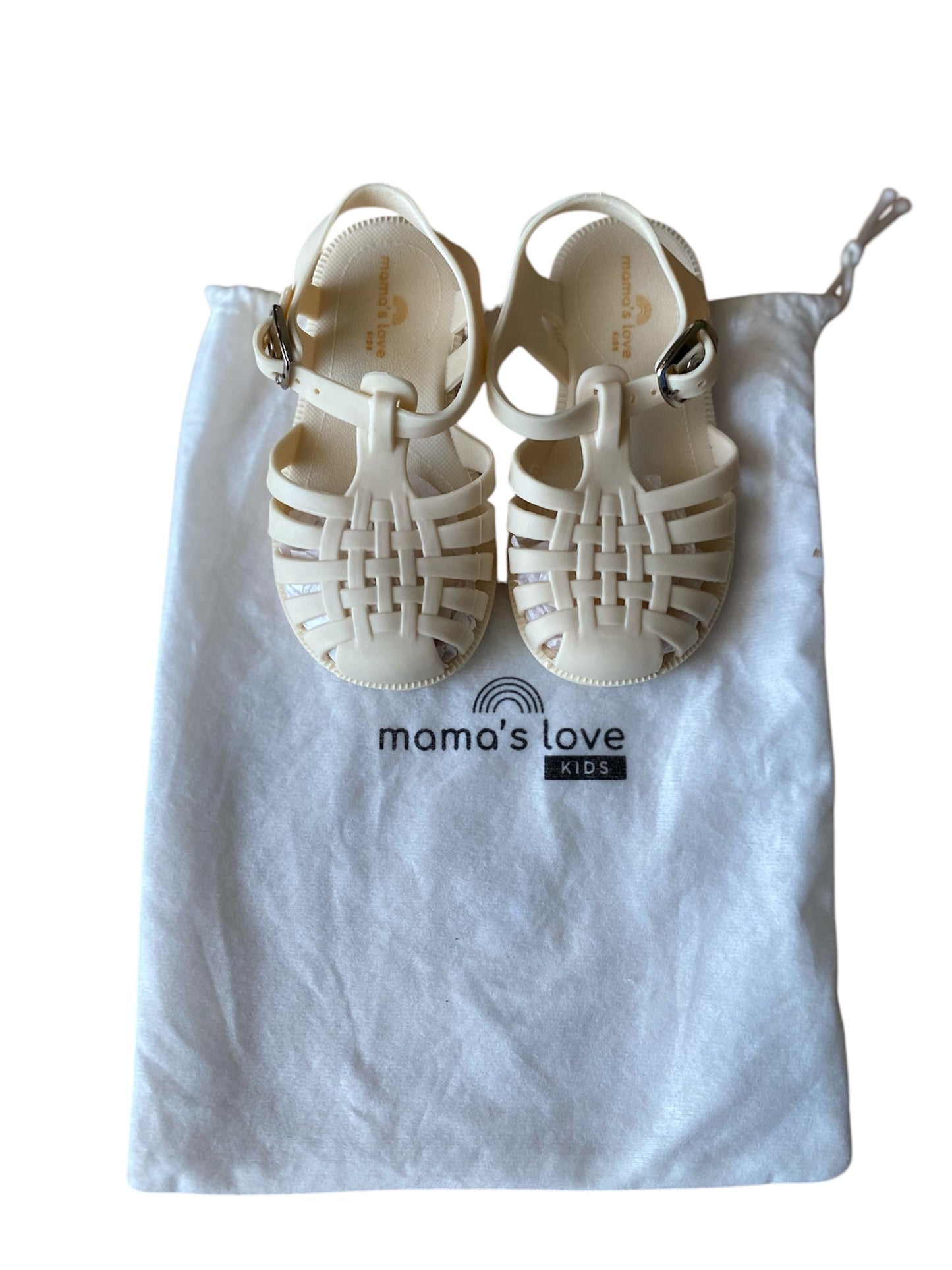 Jelly Sandal Kids - Beige White