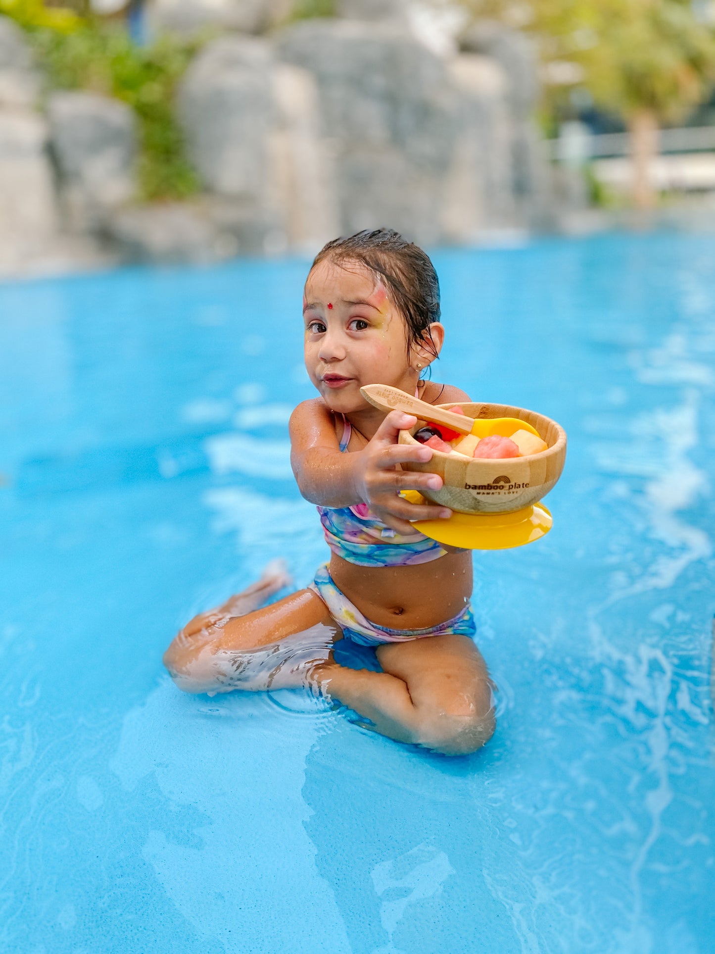 Bamboo Suction Bowl