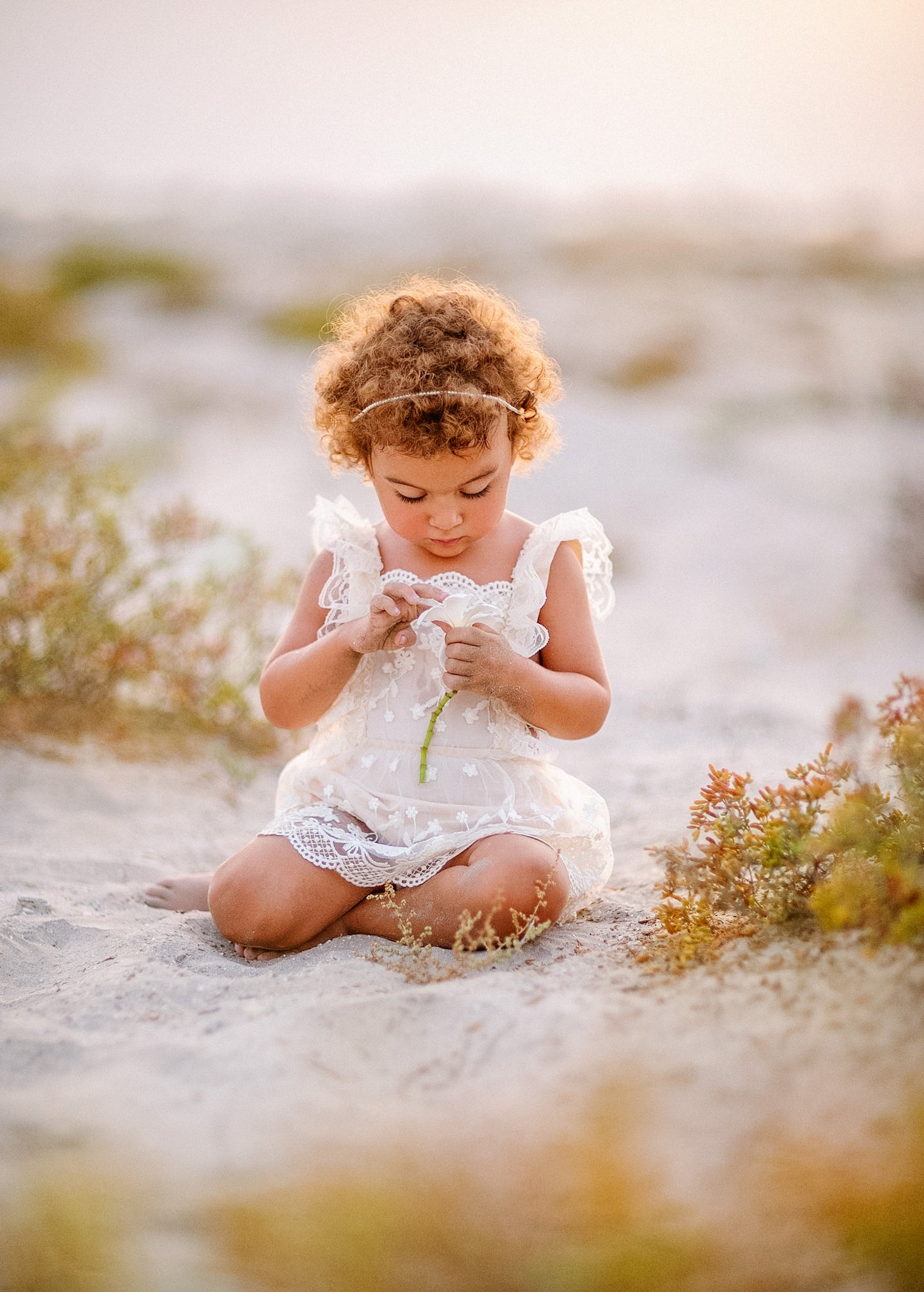 Thea Lace Romper