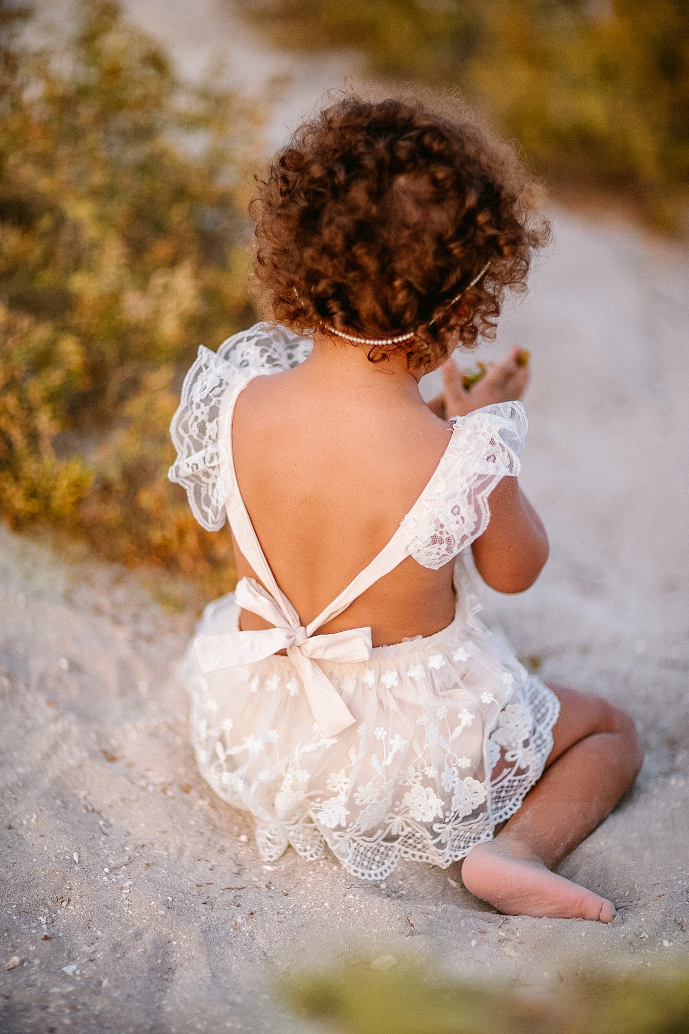Thea Lace Romper