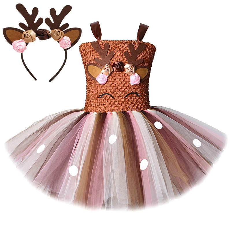 Reindeer Princess Tutu Dress