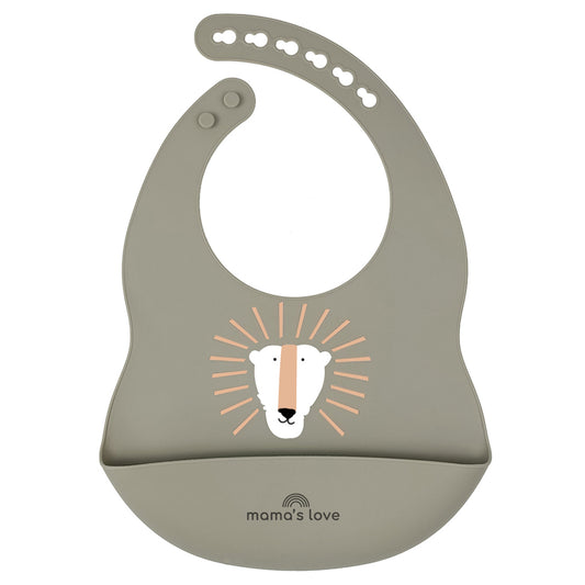 King Lion Silicone Bib