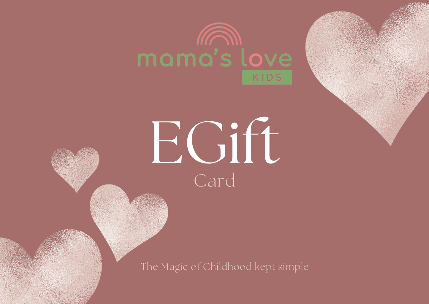 Mama's Love Gift Card