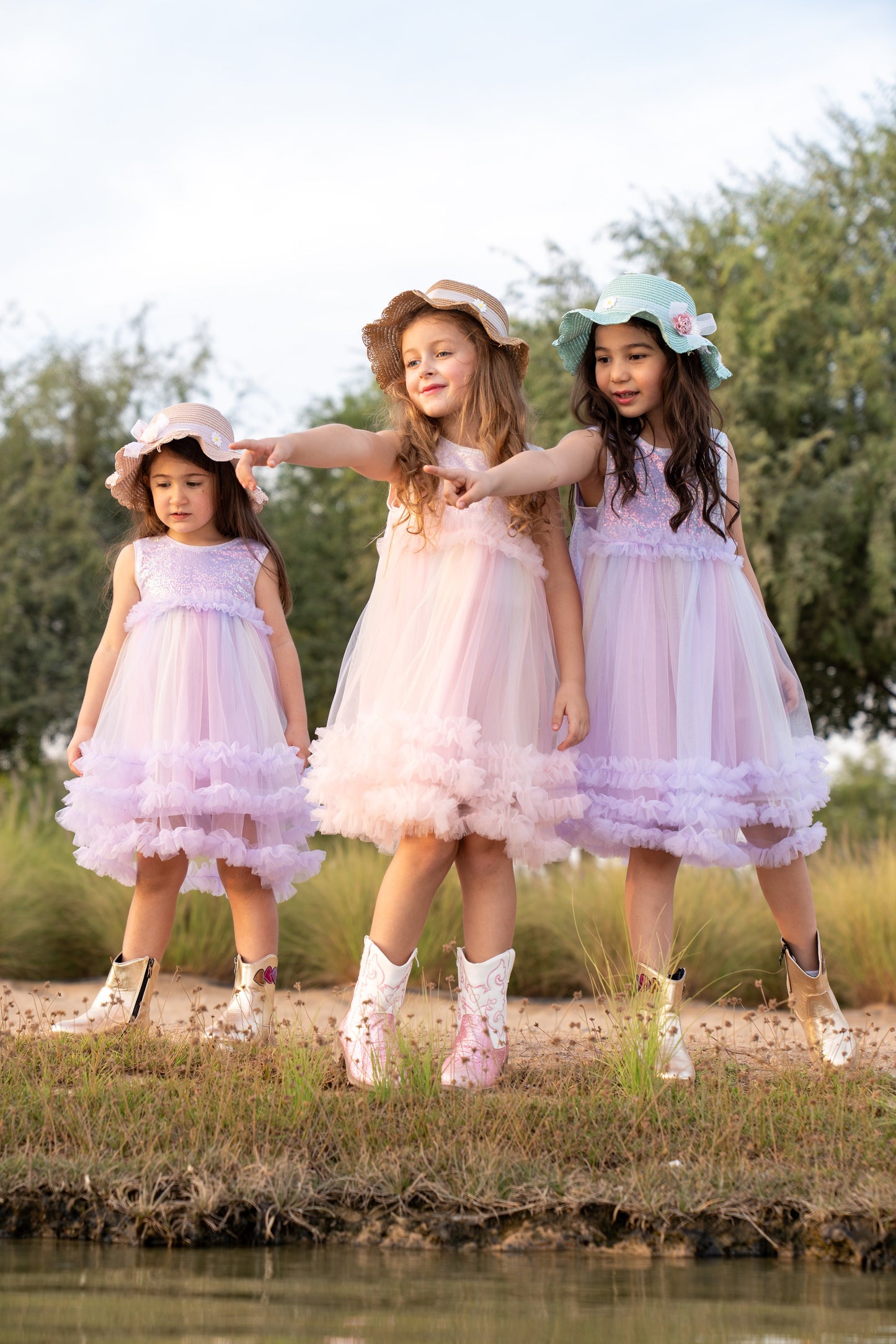 Bow Elegant Dress - Lavender