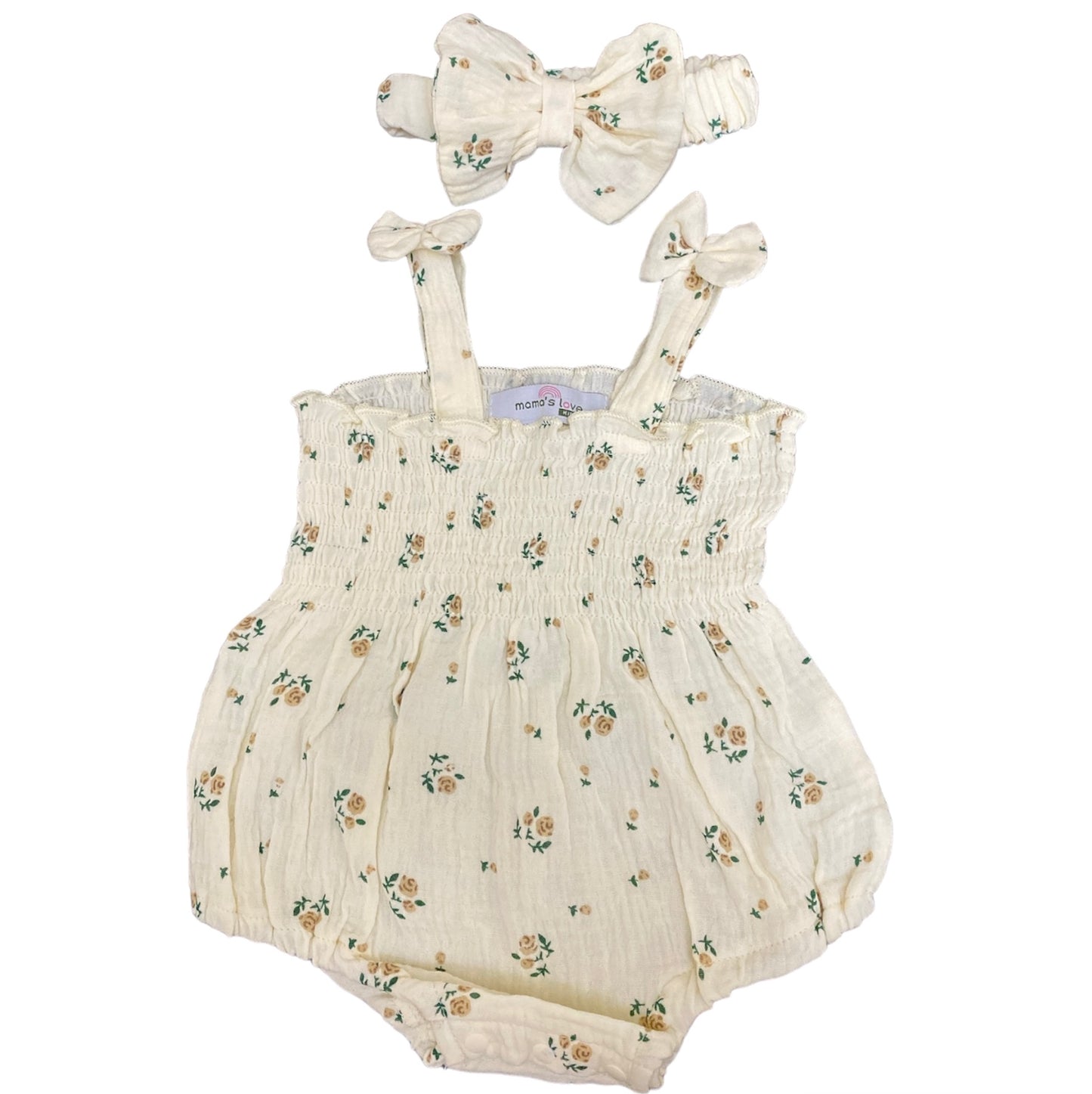 Saffi Romper with Bow