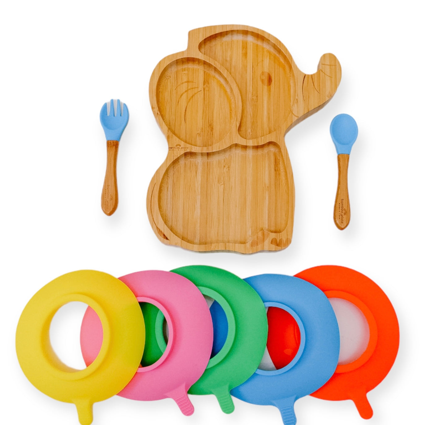 Bamboo Elephant Suction Plate