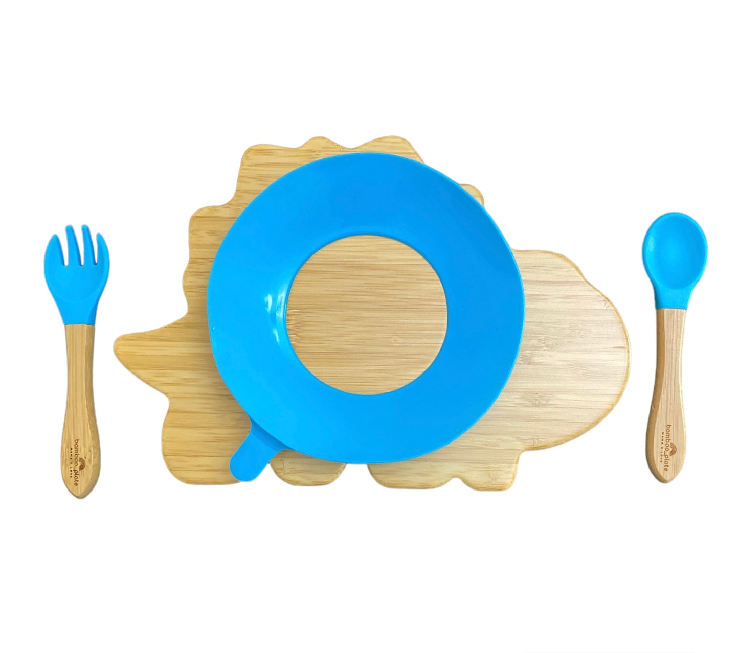 Bamboo Dino Suction Plate