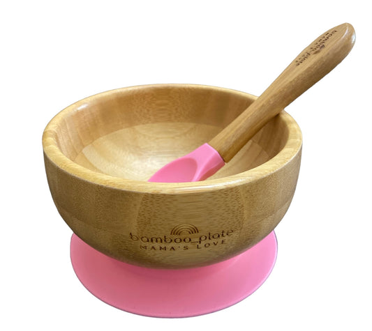 Bamboo Suction Bowl