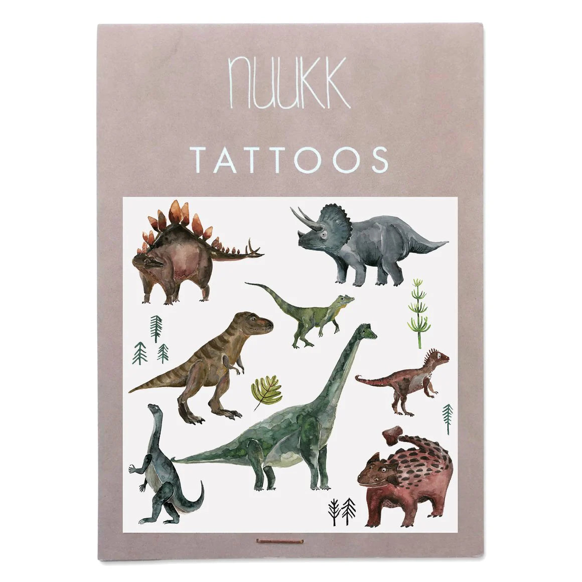 Dinosaurs - Kids organic vegan tattoos