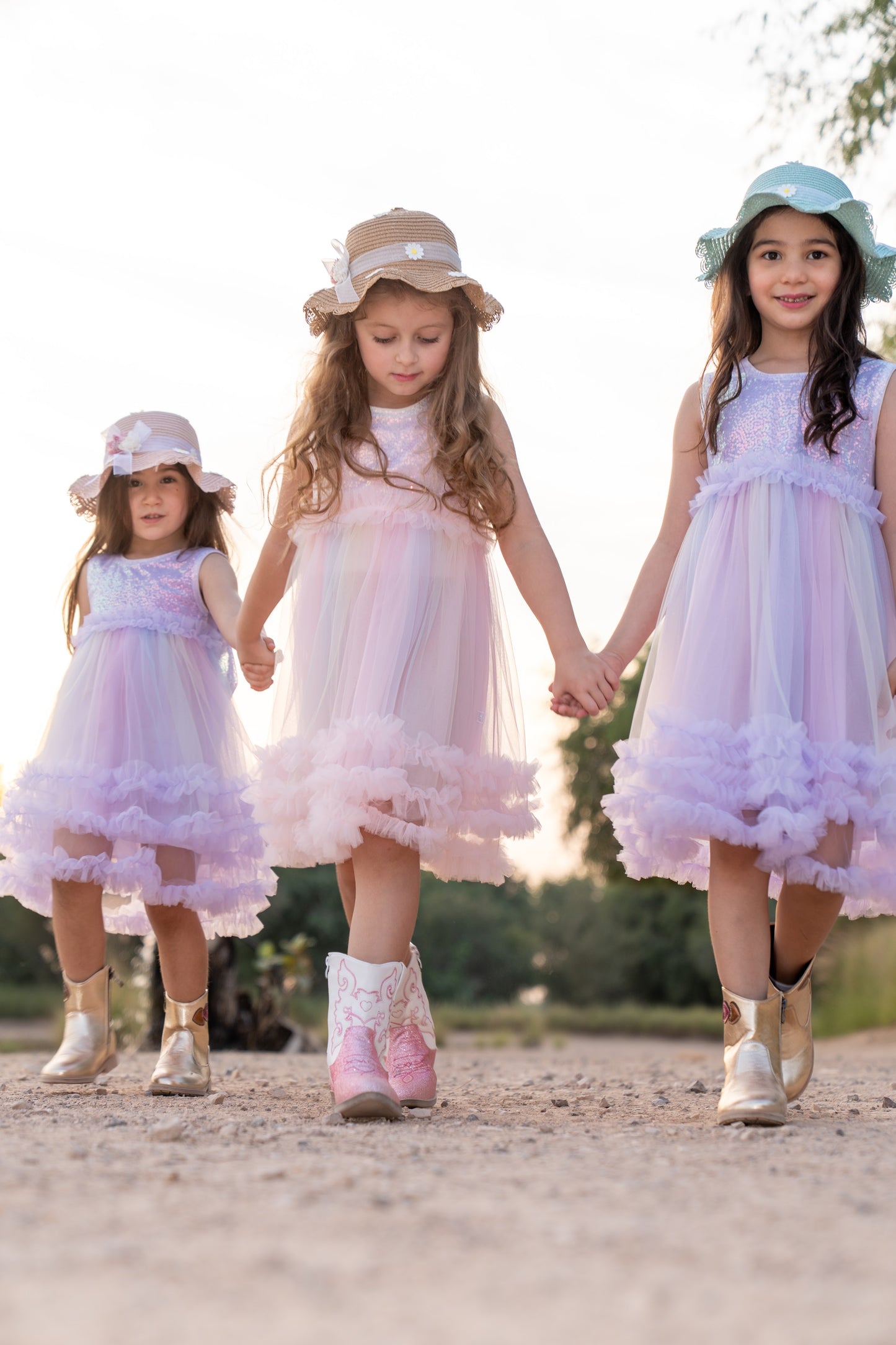 Bow Elegant Dress - Lavender