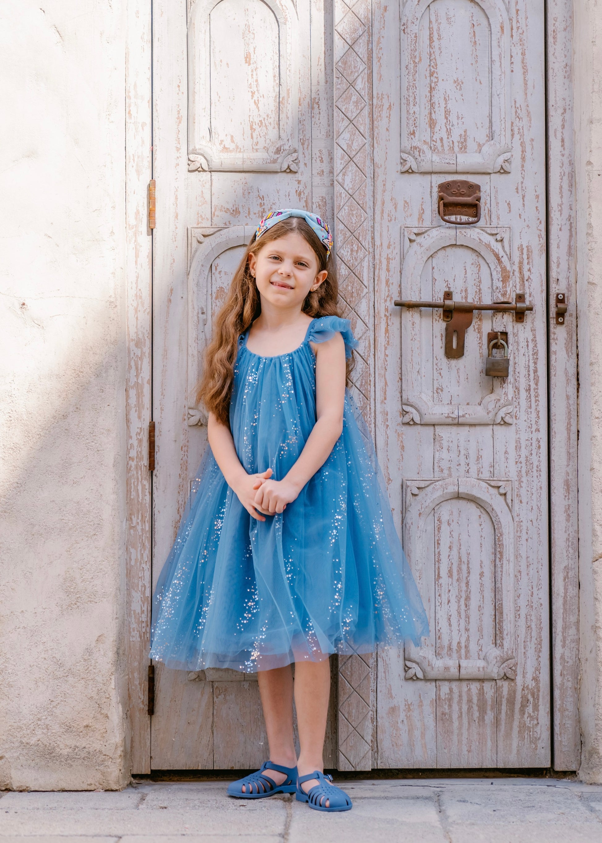 Belle Dress Royal Blue