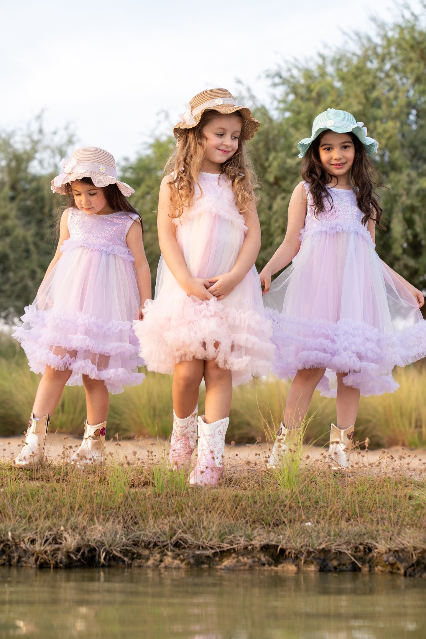 Bow Elegant Dress - Lavender