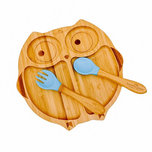 Bamboo Plate Owl