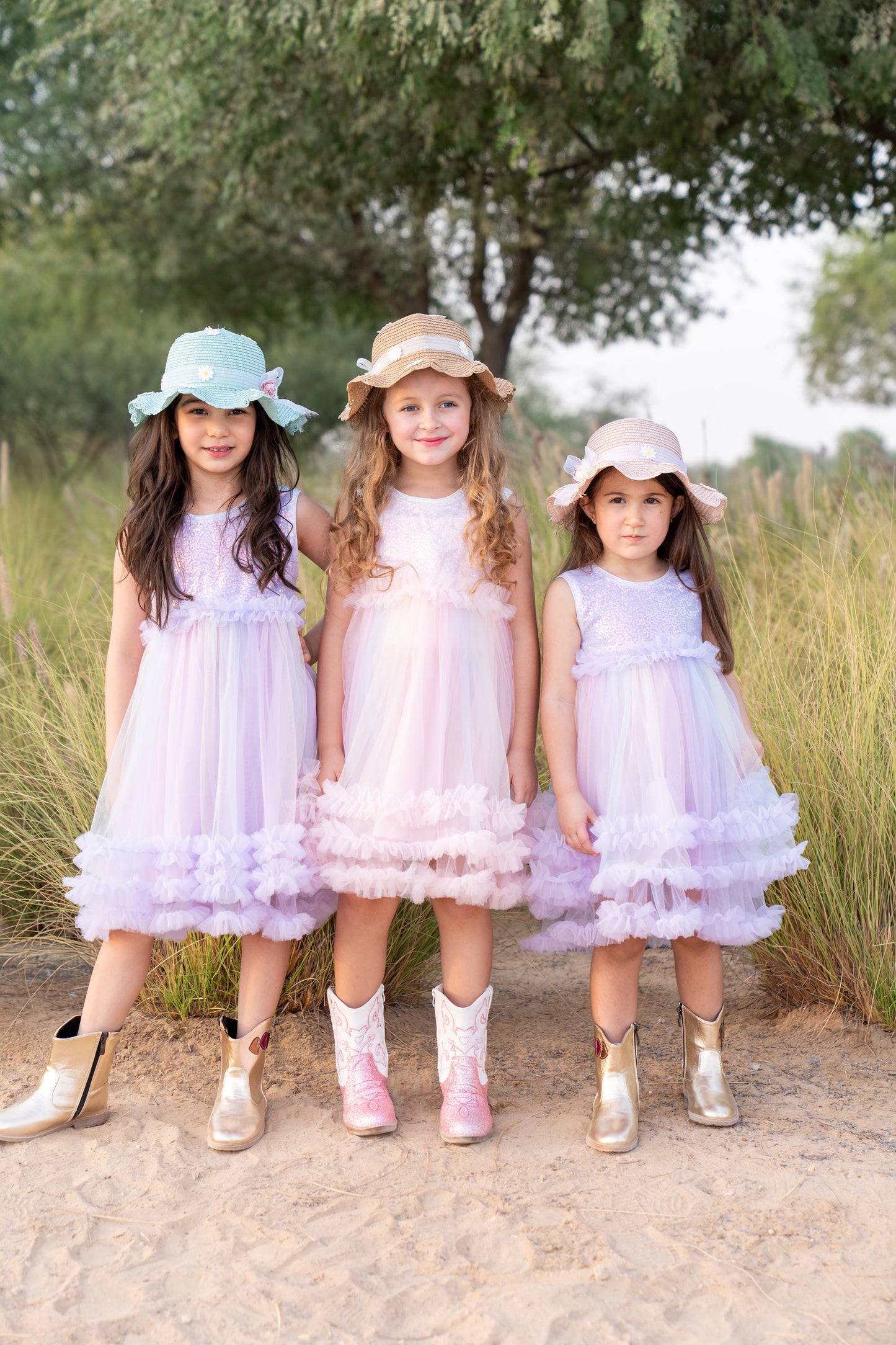 Bow Elegant Dress - Lavender