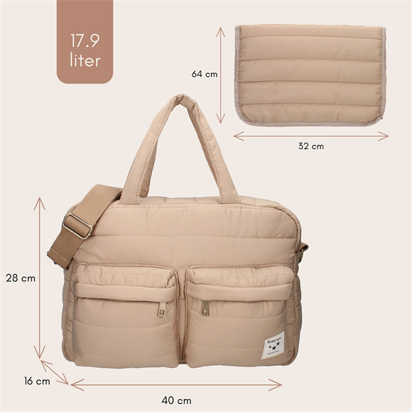Diaperbag Gracious - Beige