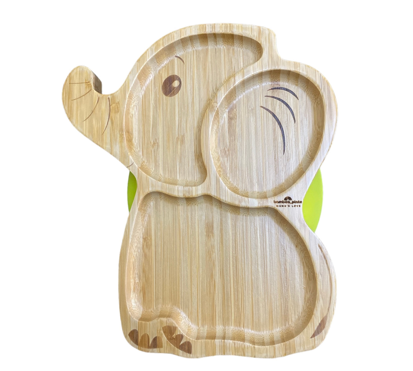 Bamboo Elephant Suction Plate