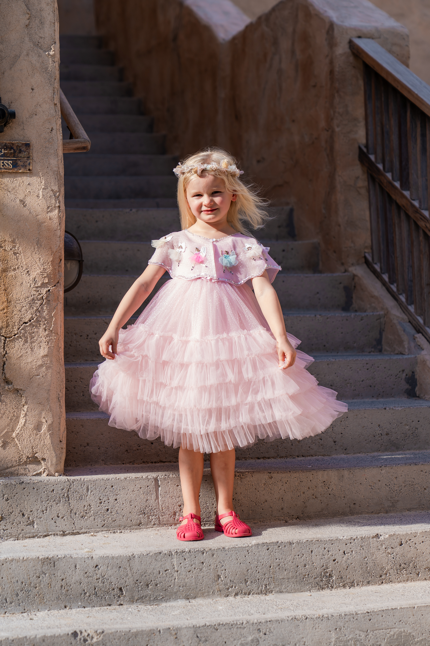 Enchanted Appliqué Fairy Dress