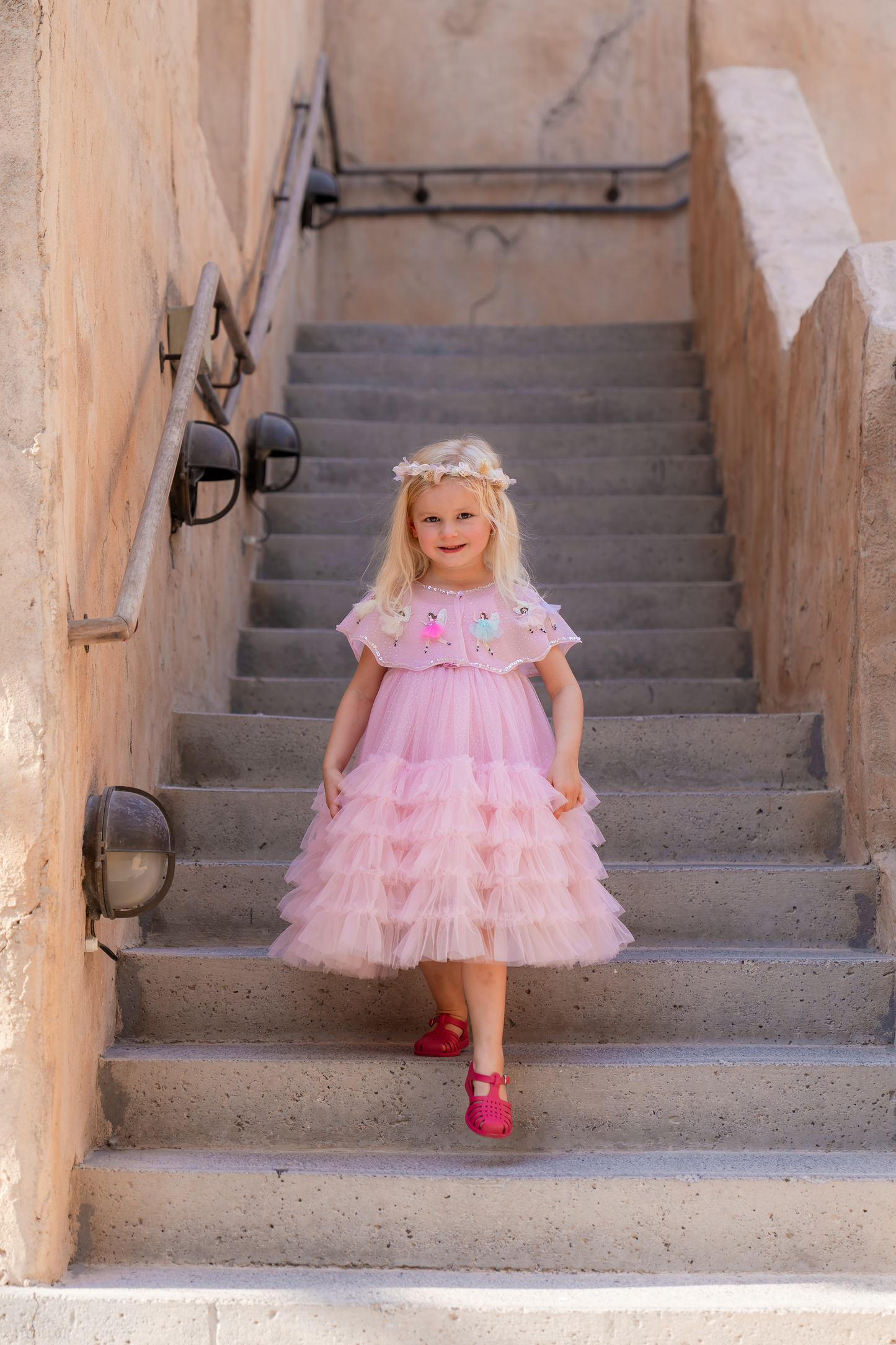 Enchanted Appliqué Fairy Dress
