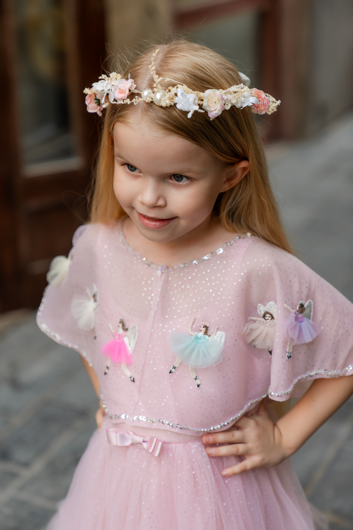 Enchanted Appliqué Fairy Dress