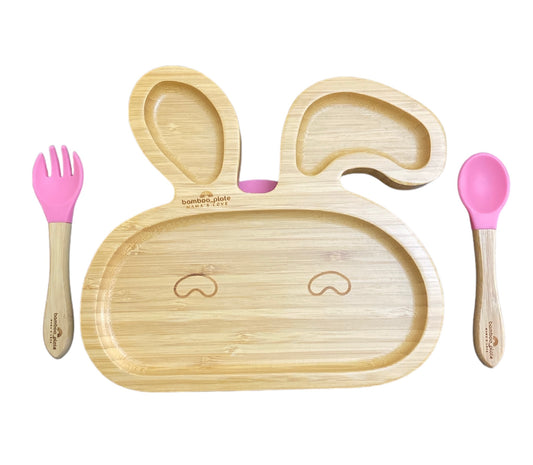 Bamboo Bunny Suction Plate