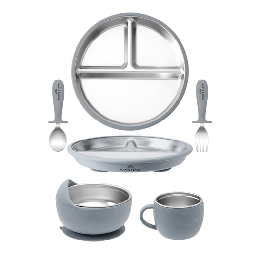 Stainless Steel Suction Set - Grey