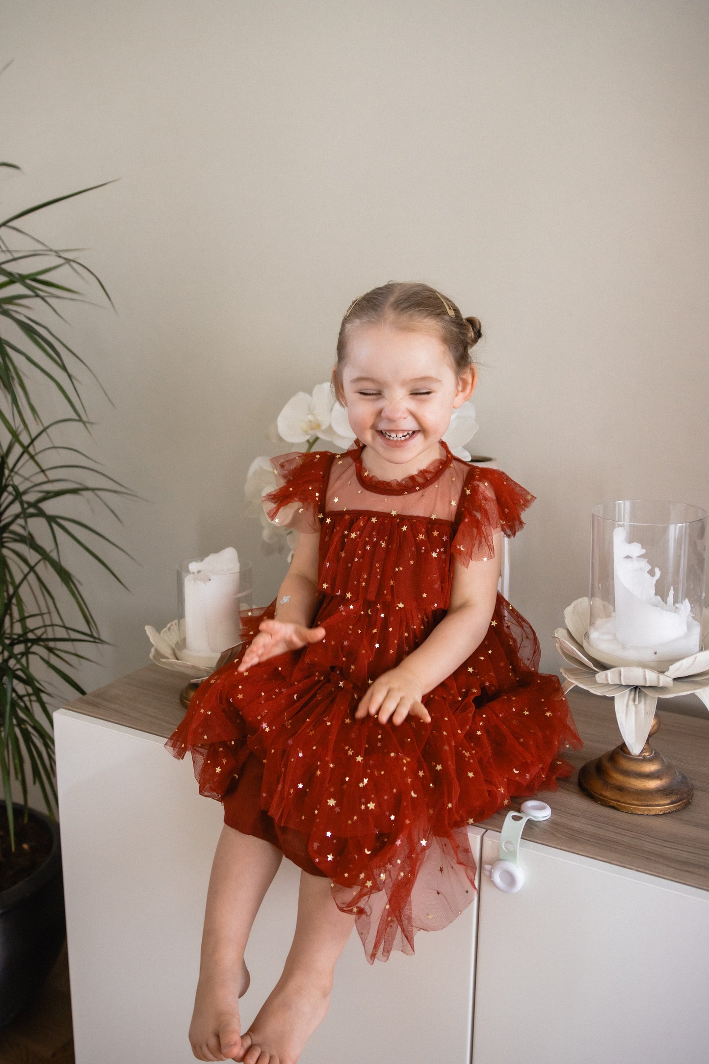 Princess Tulle Dress - Red