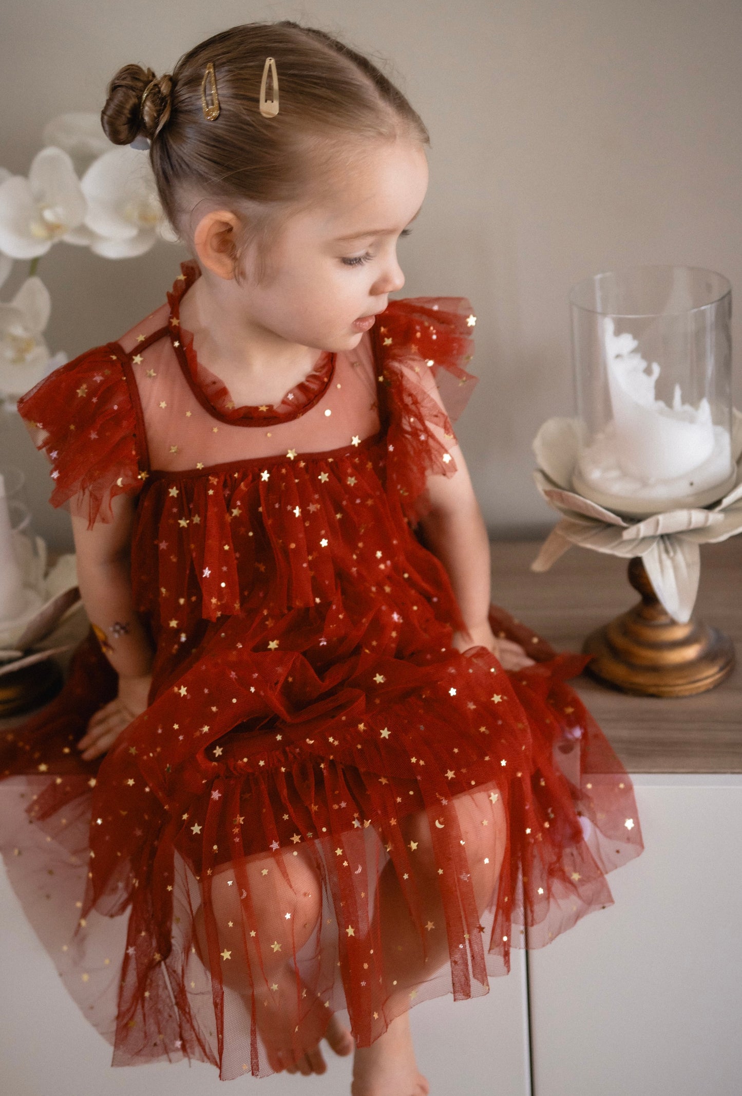 Princess Tulle Dress - Red