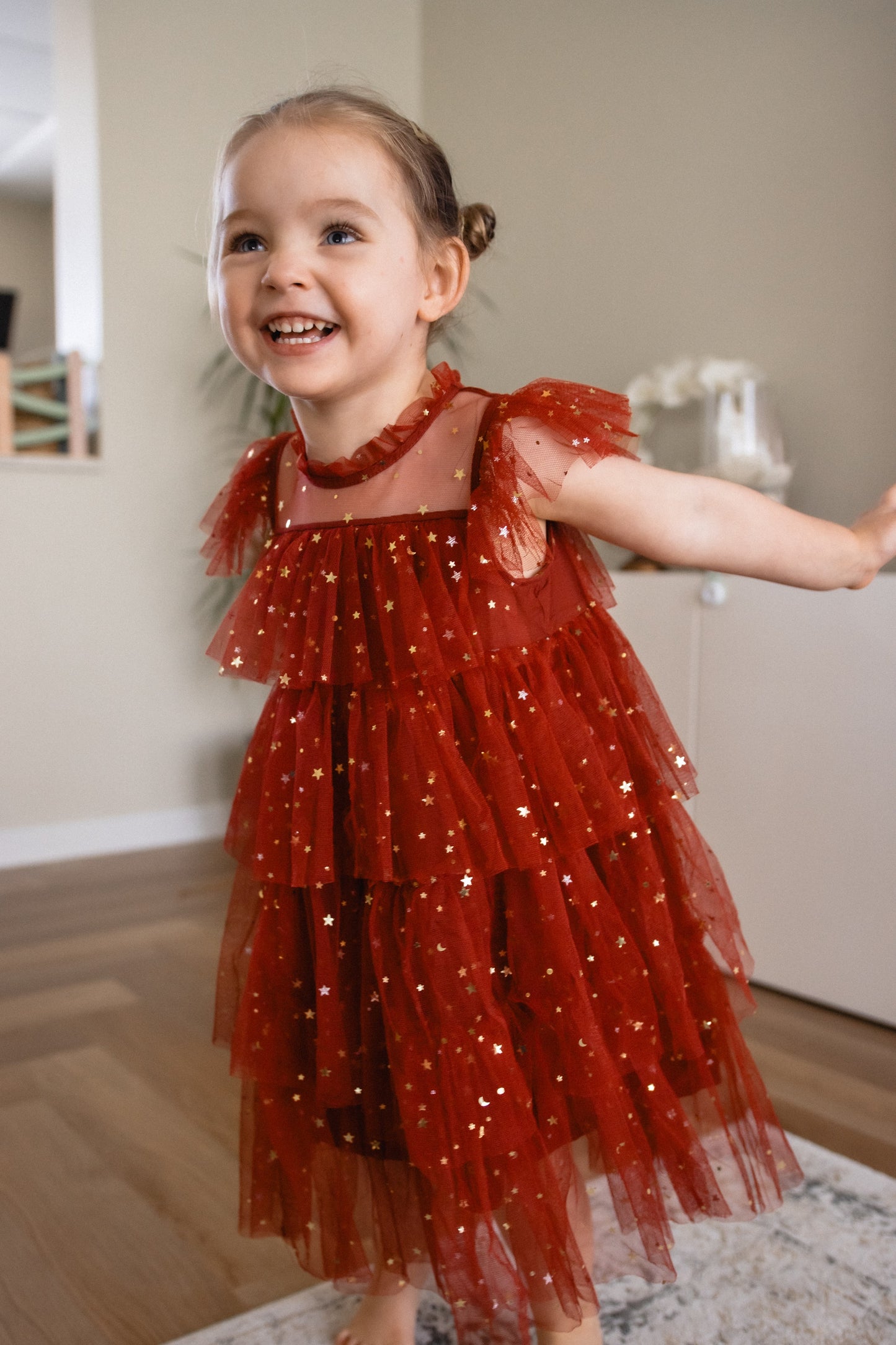 Princess Tulle Dress - Red