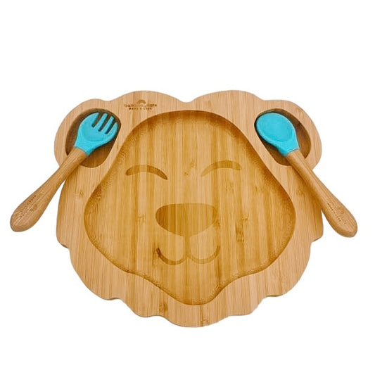 Bamboo Lion Suction Plate