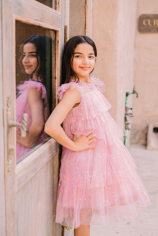 Princess Tulle Dress - Pink