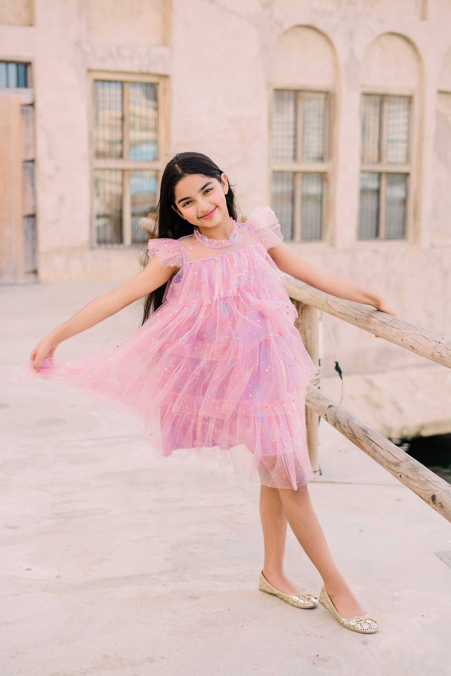 Princess Tulle Dress - Pink