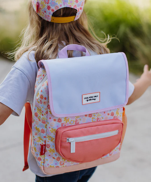 Hello  Hossy - Retro Flowers Backpack