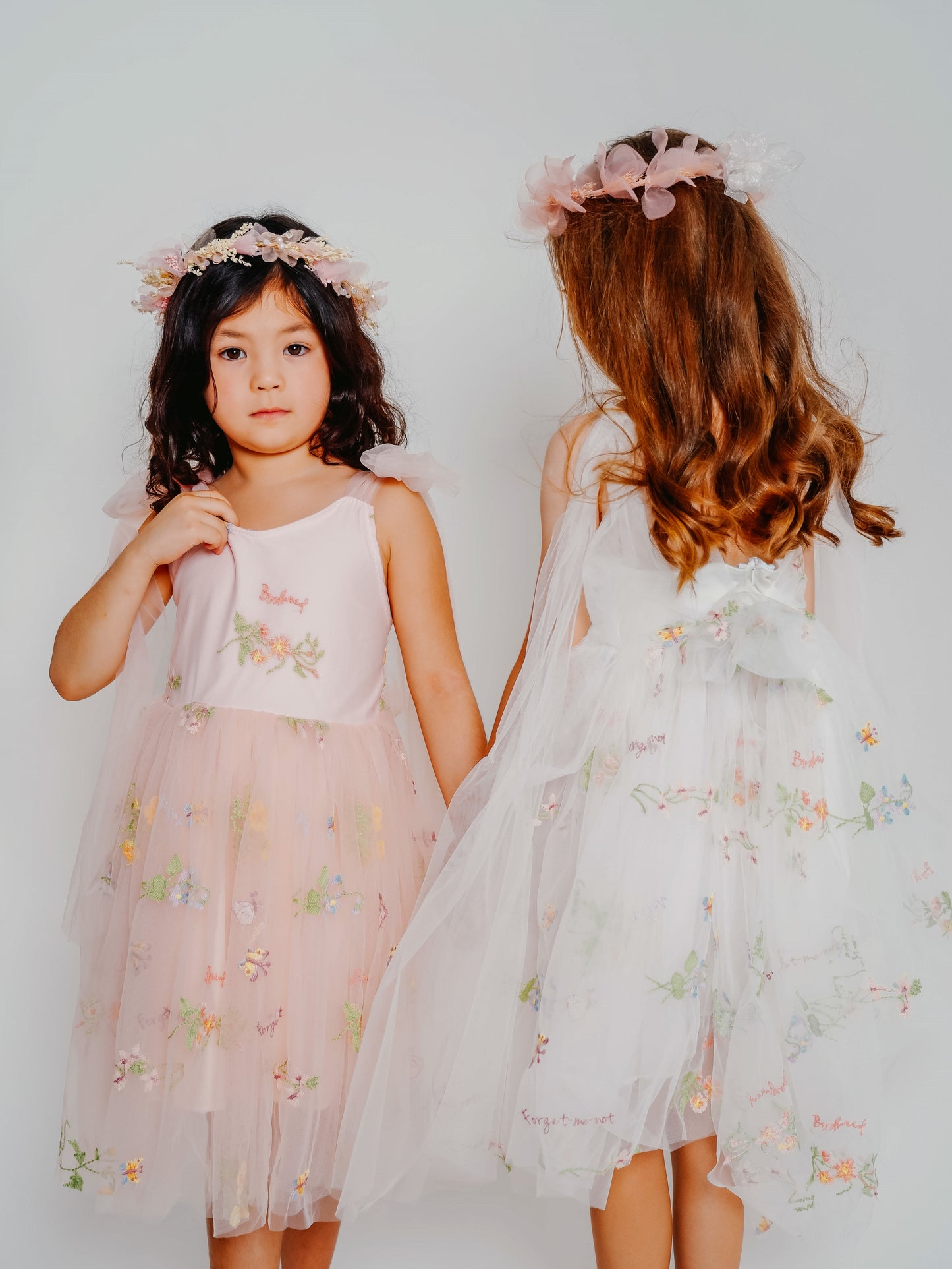 Blossom Tulle Embroidered Dress